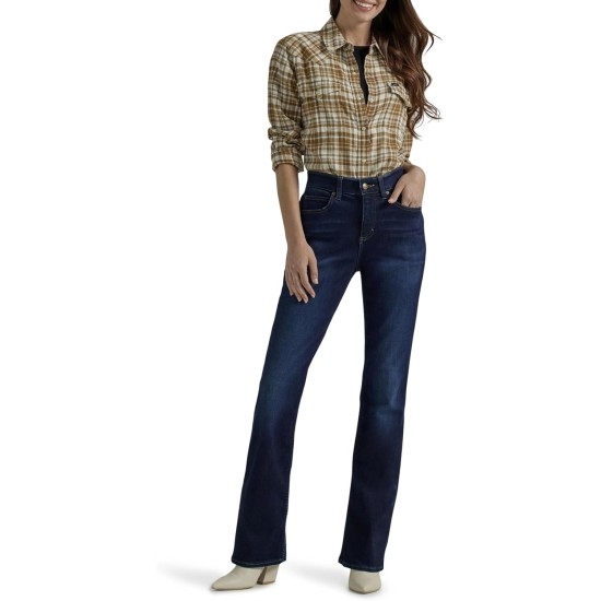 Lee Women's Plus Size Legendary Mid Rise Bootcut Jean Lee Women's Plus Size Legendary Mid Rise Bootcut Jean