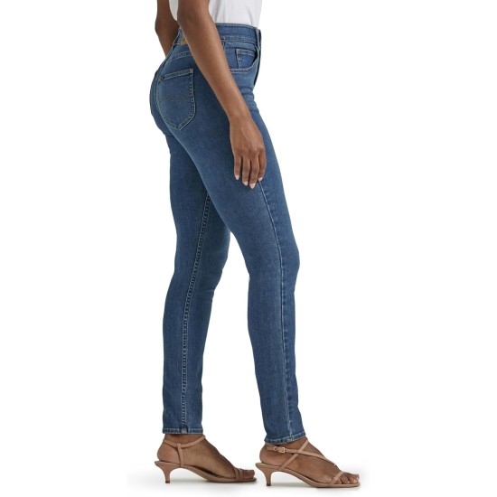 Lee Women's Ultra Lux Comfort with Flex Motion Skinny Leg Jean with Ever Fit Lee Women's Ultra Lux Comfort with Flex Motion Skinny Leg Jean with Ever Fit