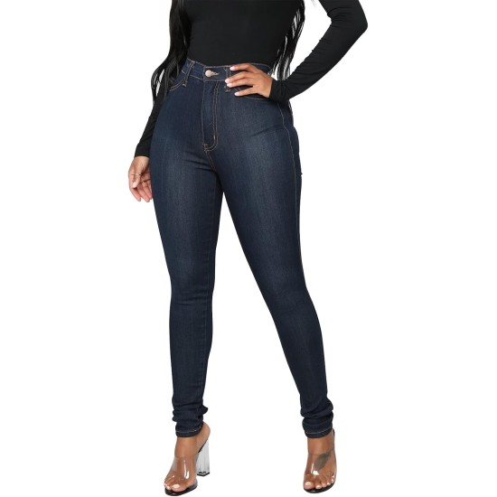 KUNMI Womens Classic High Waisted Skinny Stretch Butt Lifting Jeans Slim Fit Denim Pants KUNMI Womens Classic High Waisted Skinny Stretch Butt Lifting Jeans Slim Fit Denim Pants