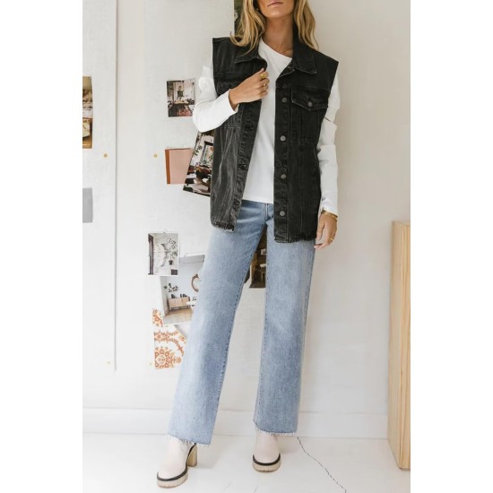 KDF Straight Leg Jeans for Women High Waisted Jeans Frayed Baggy Pants Raw Hem Loose Stretchy Cropped Wide Leg Jeans KDF Straight Leg Jeans for Women High Waisted Jeans Frayed Baggy Pants Raw Hem Loose Stretchy Cropped Wide Leg Jeans