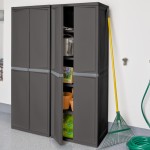 Sterilite 4 Shelf Cabinet, Lockable Utility Storage w/ Adjustable Shelves, Gray - Plastic Shelving Unit for Organizing Garage, Pantry, Basement, Laundry Room or Mudroom Sterilite 4 Shelf Cabinet, Lockable Utility Storage w/ Adjustable Shelves, Gray - Plastic Shelving Unit for Organizing Garage, Pantry, Basement, Laundry Room or Mudroom