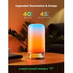 Govee RGBIC Smart Table Lamp 2, Touch Bedside Small Table Lamp Compatible with SmartThings, Matter, Alexa, Desk Lamp with 64 Scene Modes, Nightstand Lamp for Bedroom Living Room Night Light(Corded)