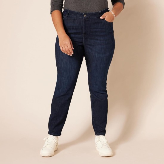 Amazon Essentials Women's Mid-Rise Stretchy Skinny Jeans Amazon Essentials Women's Mid-Rise Stretchy Skinny Jeans