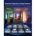 Govee RGBIC Floor Lamp Basic, 1000lm LED Corner Lamp Compatible with SmartThings, Alexa, and Matter, Modern Floor Lamp with Music Sync and 16 Million DIY Colors, Standing Lamp for Bedroom Living Room Govee RGBIC Floor Lamp Basic, 1000lm LED Corner Lamp Compatible with SmartThings, Alexa, and Matter, Modern Floor Lamp with Music Sync and 16 Million DIY Colors, Standing Lamp for Bedroom Living Room