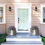 Artificial Fake Hanging Flowers Plants for Outdoor Spring Decoration,2 PCS Faux Silk Daisy with Eucalyptus Leaves,UV Resistant Look Real for Outside Home Indoor Planter Porch Patio Balcony Yard Decor