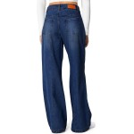 Sidefeel Women's Wide Leg Jeans High Waisted Stretchy Straight Leg Jeans Trendy Seamed Front Loose Denim Pants Sidefeel Women's Wide Leg Jeans High Waisted Stretchy Straight Leg Jeans Trendy Seamed Front Loose Denim Pants