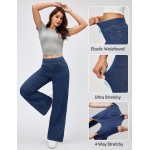IUGA Wide Leg Jeans Woman High Waisted Pull On Baggy Jeans for Women Stretchy Trendy Womens Jean Straight Casual Denim Pants IUGA Wide Leg Jeans Woman High Waisted Pull On Baggy Jeans for Women Stretchy Trendy Womens Jean Straight Casual Denim Pants