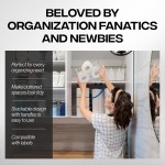 ClearSpace Clear Plastic Storage Bins – Pantry Organizers & Storage Containers, Cabinet Organizer - Home Organization Must Haves for Kitchen, Laundry Room, Office, Closet, Garage & Freezer ClearSpace Clear Plastic Storage Bins – Pantry Organizers & Storage Containers, Cabinet Organizer - Home Organization Must Haves for Kitchen, Laundry Room, Office, Closet, Garage & Freezer