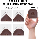 Pan Scraper, 5 Pcs Pot Scraper Plastic, Pot Scraper Non Scratch for Cast Iron, Pot and Pan Cleaning, Sturdy Scraper Kitchen Tool