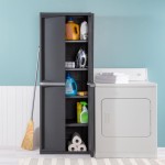 Sterilite 4 Shelf Cabinet, Lockable Utility Storage w/ Adjustable Shelves, Gray - Plastic Shelving Unit for Organizing Garage, Pantry, Basement, Laundry Room or Mudroom Sterilite 4 Shelf Cabinet, Lockable Utility Storage w/ Adjustable Shelves, Gray - Plastic Shelving Unit for Organizing Garage, Pantry, Basement, Laundry Room or Mudroom