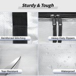 8 Pack Extra Large Heavy Duty Moving Bags, Clear Storage Bins with Lids, Reinforced Handles & Heavy-Duty Zippers Moving Boxes Storage Bags Totes for Clothes Packing, Dorms, College Supplies, Clear 8 Pack Extra Large Heavy Duty Moving Bags, Clear Storage Bins with Lids, Reinforced Handles & Heavy-Duty Zippers Moving Boxes Storage Bags Totes for Clothes Packing, Dorms, College Supplies, Clear