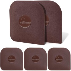 Pan Scraper, 5 Pcs Pot Scraper Plastic, Pot Scraper Non Scratch for Cast Iron, Pot and Pan Cleaning, Sturdy Scraper Kitchen Tool