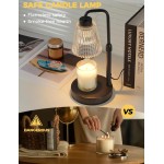 Candle Warmer Lamp with Timer Dimmable, Birthday Gifts for Women Mom, House Warming Gifts New Home Decor, Wax Melt Warmer for Jar Candles with 2 Bulbs Candle Warmer Lamp with Timer Dimmable, Birthday Gifts for Women Mom, House Warming Gifts New Home Decor, Wax Melt Warmer for Jar Candles with 2 Bulbs