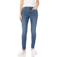 Amazon Essentials Women's Mid-Rise Stretchy Skinny Jeans