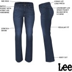 Lee Women's Legendary Mid Rise Bootcut Jean Lee Women's Legendary Mid Rise Bootcut Jean