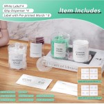 Bathroom Organizers and Storage,4 Pack Bathroom Accessories,Bathroom Decor,Home Decor,Bathroom Storage and Organization,Qtip Holder for Room Decor Aesthetic